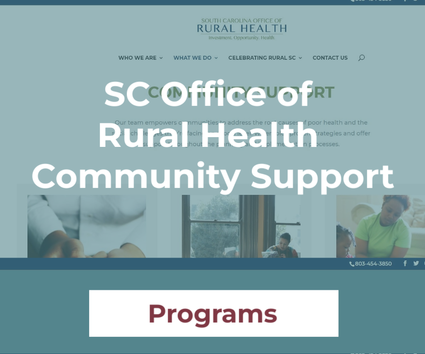 SC Office of Rural Health Community Support