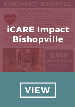 iCARE impact in Bishopville one pager