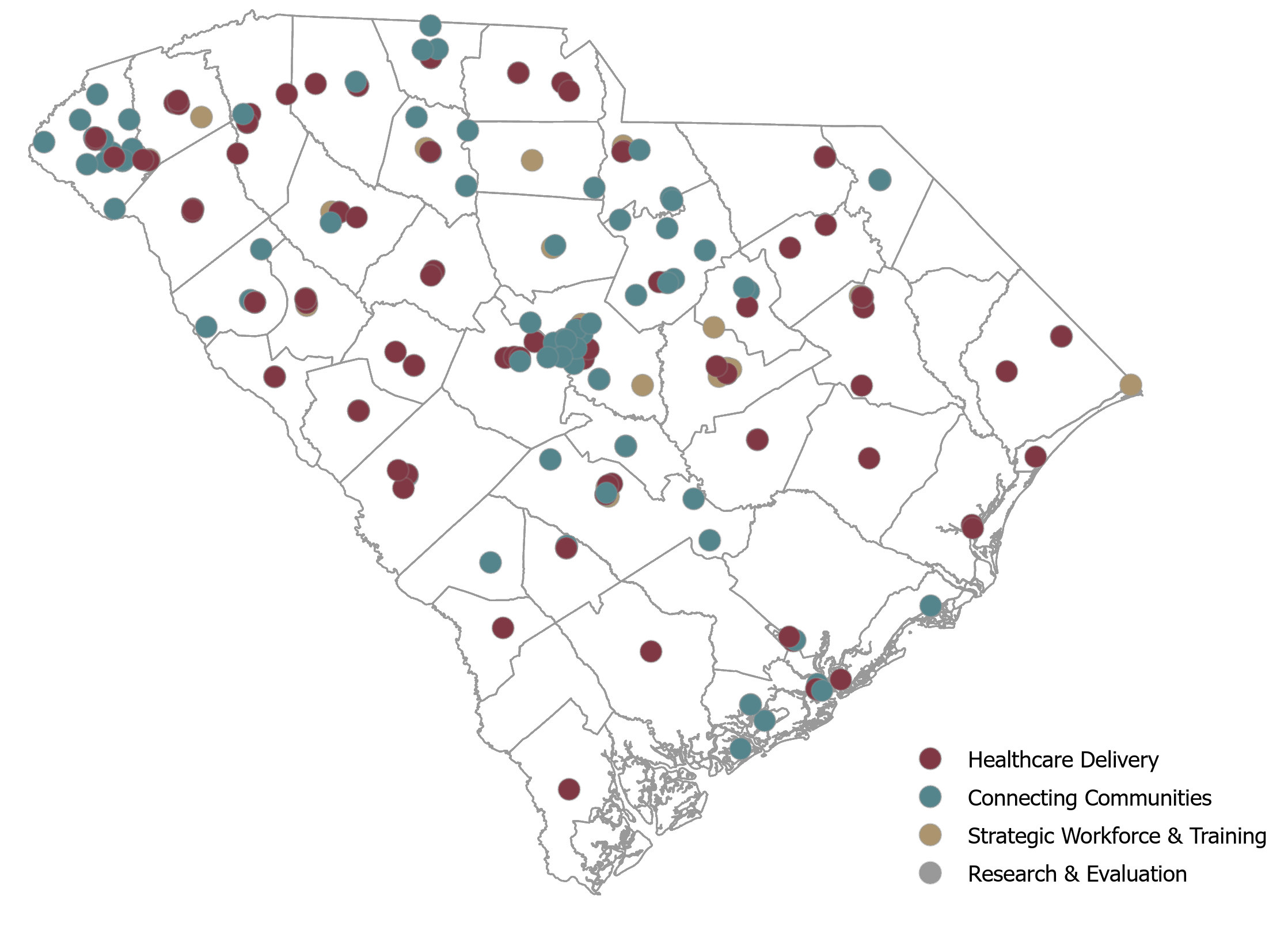 Map CRPH Service Sites